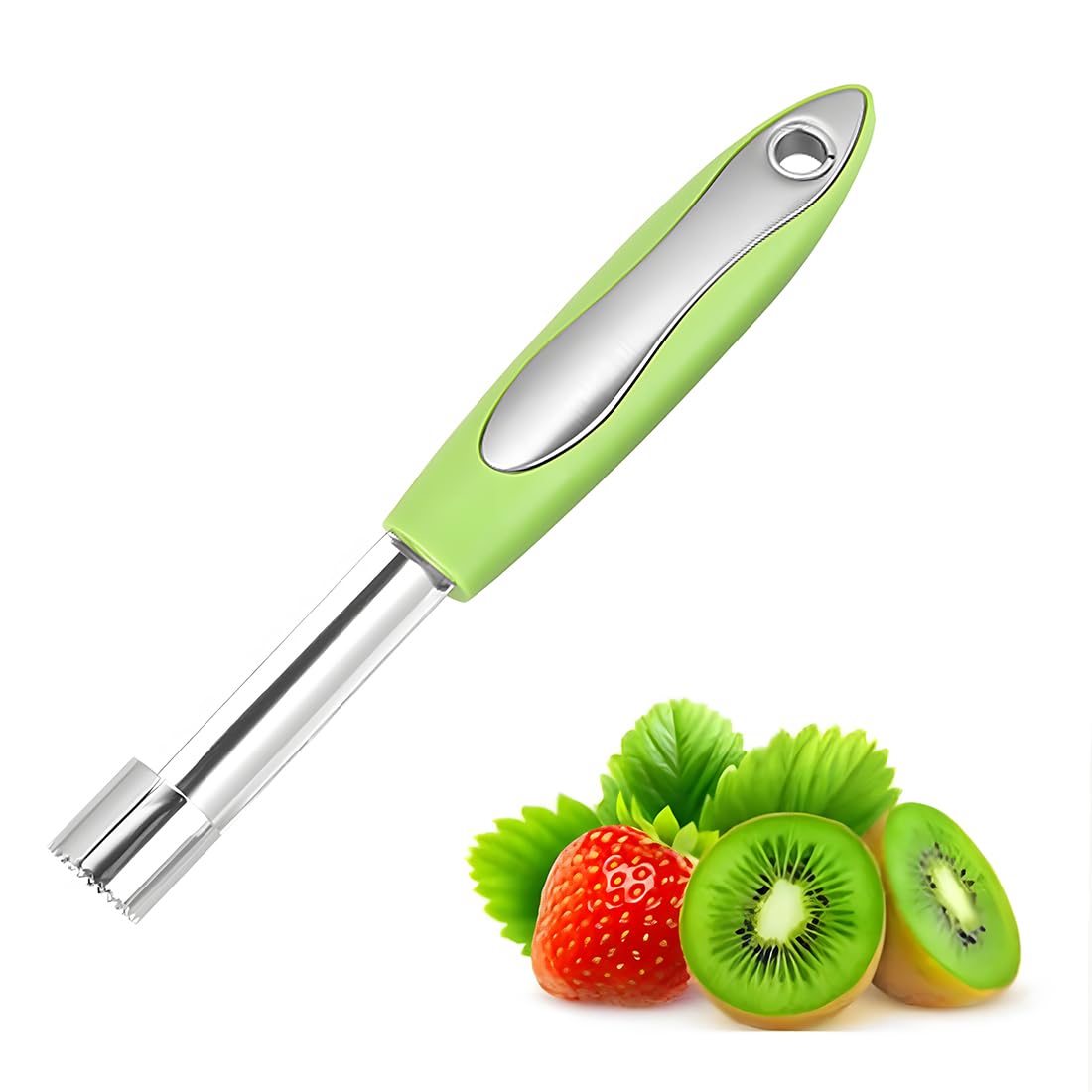 Outil Cuisine Enlever Trognon Vide-pomme Avec Manche - Lame Dentelée En Acier Inoxydable - Pour évider Pommes, Poires - Boucle De Suspension Incluse Outil Cuisine Enlever Trognon Vide-pomme Avec Manche - Lame Dentelée En Acier Inoxydable - Pour évider Pommes, Poires - Boucle De Suspension Incluse