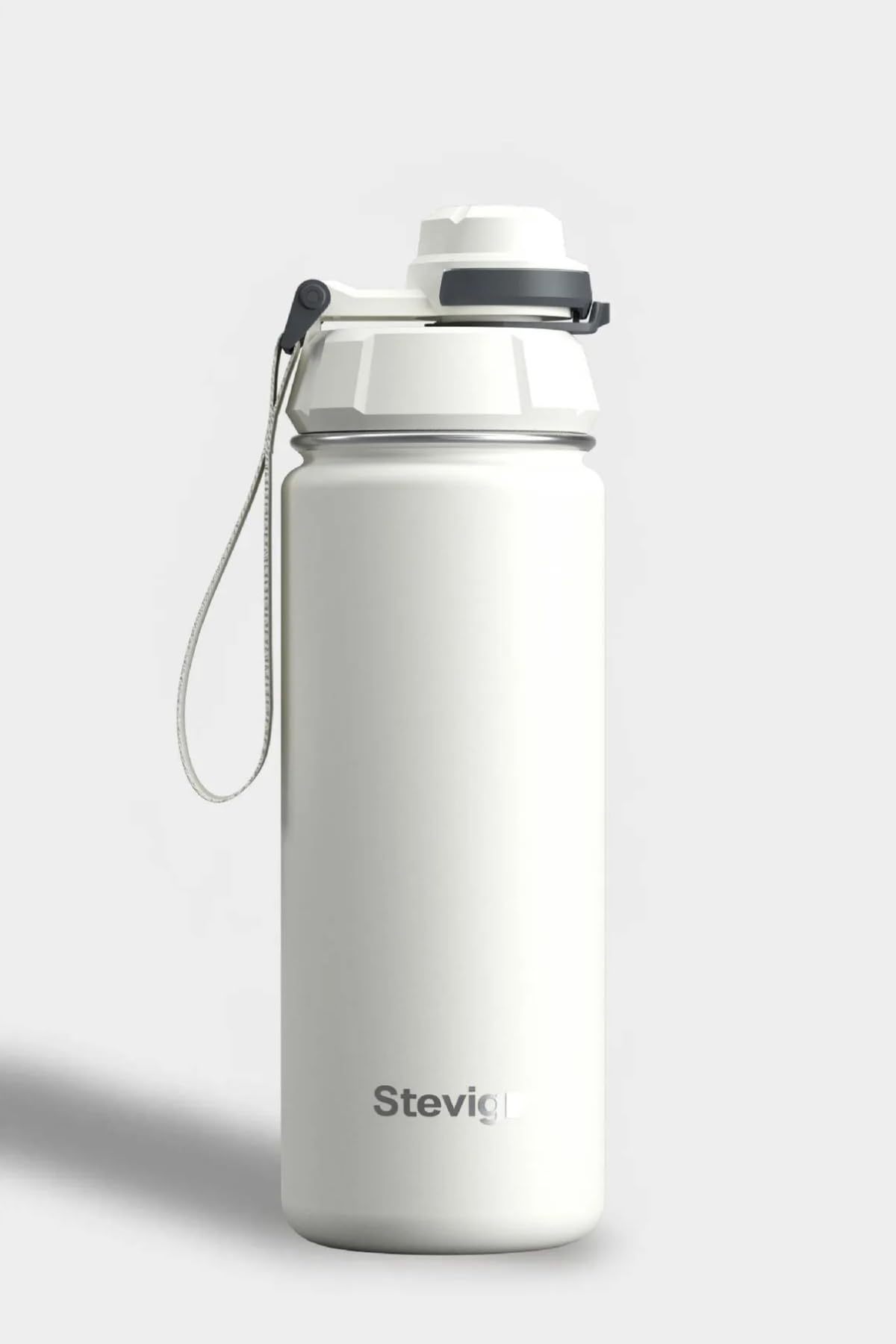 1 Hand Leak-Proof Sızdırmaz Çelik Termos 500 Ml Star Whıte ST-220