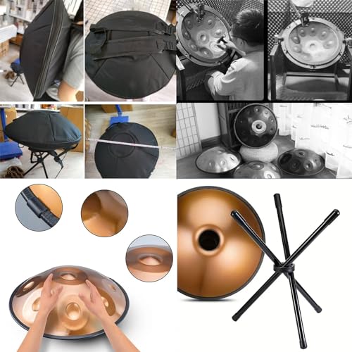 Instrumento Handpan Azul 22 Pulgadas 12 Notas miniatura 6