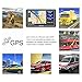 AWESAFE GPS para Coche de 7 Pulgadas Pantalla con Bluetooth, Negro