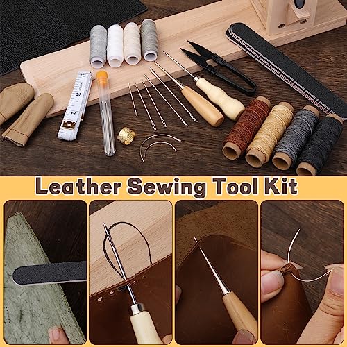 Image of Lunarm Stitching Pony Leather Stitching Pony Table Desktop Working Clamp