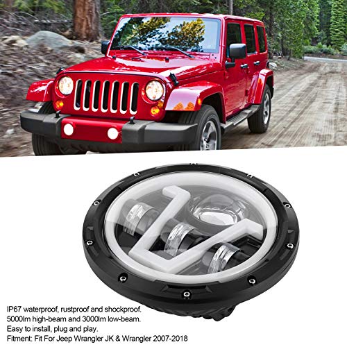 Faro a LED, faro a LED rotondo da 7 pollici Luce