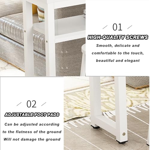 Mesa consola para pasillo de cristal y mármol sintético para sala de estar 6
