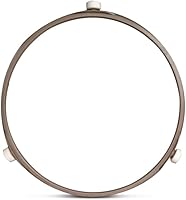 Vista 4 de Placa giratoria de vidrio para microondas, soporte de rodillo, anillo de montaje, base de soporte, altura de 0.59 pulgadas/0.591 in, diámetro