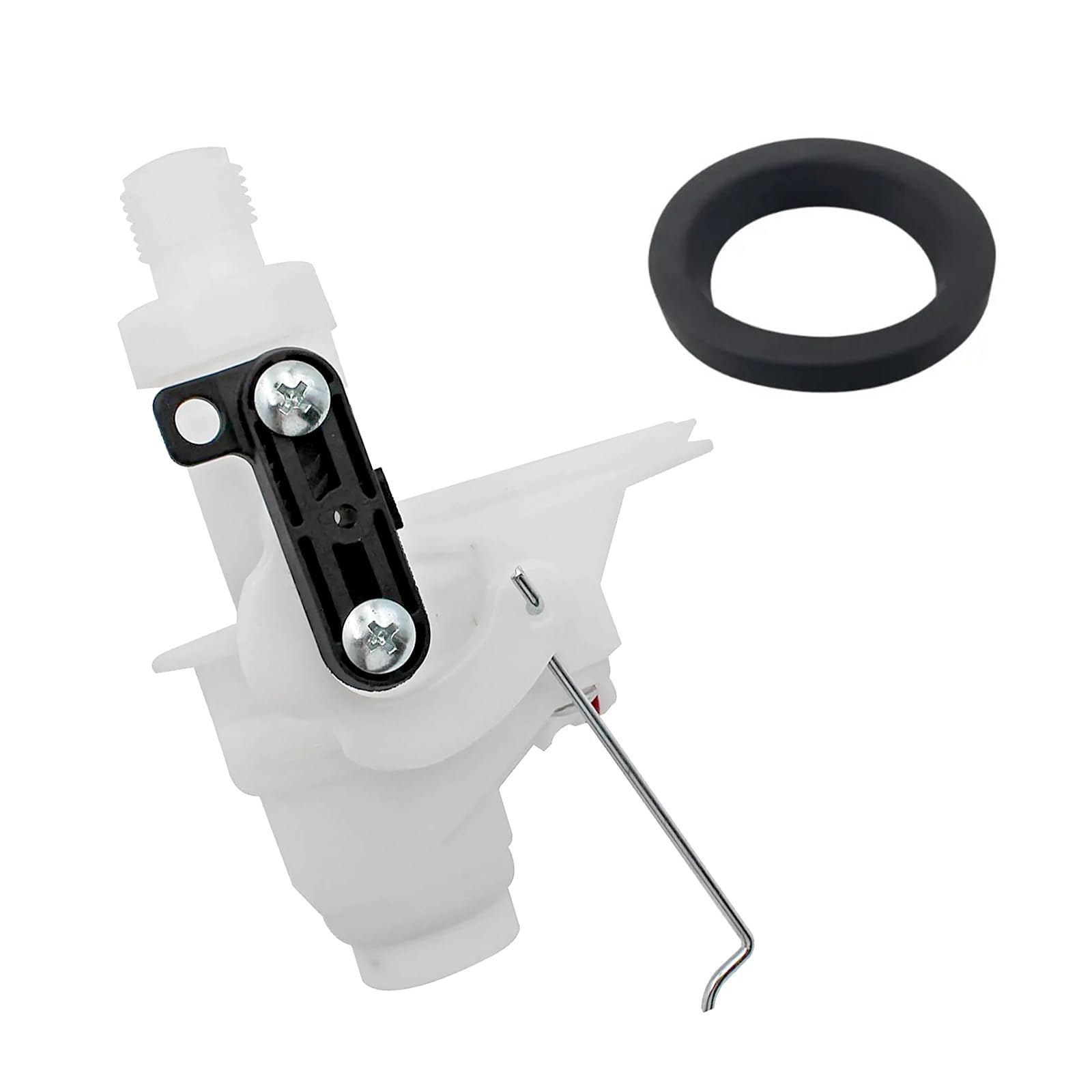 1 PC RV Toilet Water Valve Replacement, Upgraded Sealing and Leak-Proof Accessories, Toilet Water Valve Kit Part 31705, Compatible with Thetford Aqua Magic V High/Low Models RV Toilets (White)