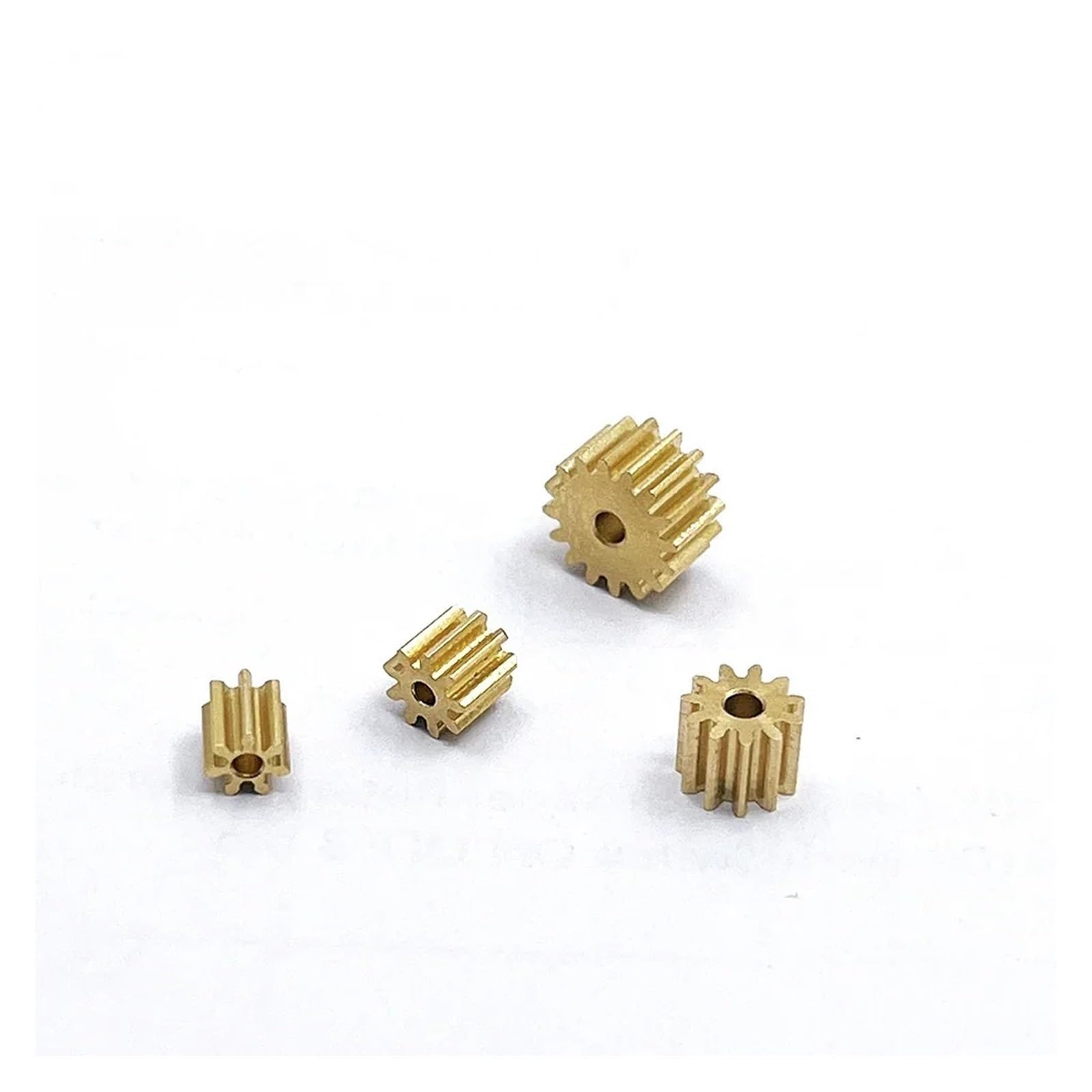 HSMQUBDBX 1pc 0.5 Modulus 16 Teeth 2.98mm Hole Metal Copper Gear for Spindle Transmission Gear Fit 3mm Shaft