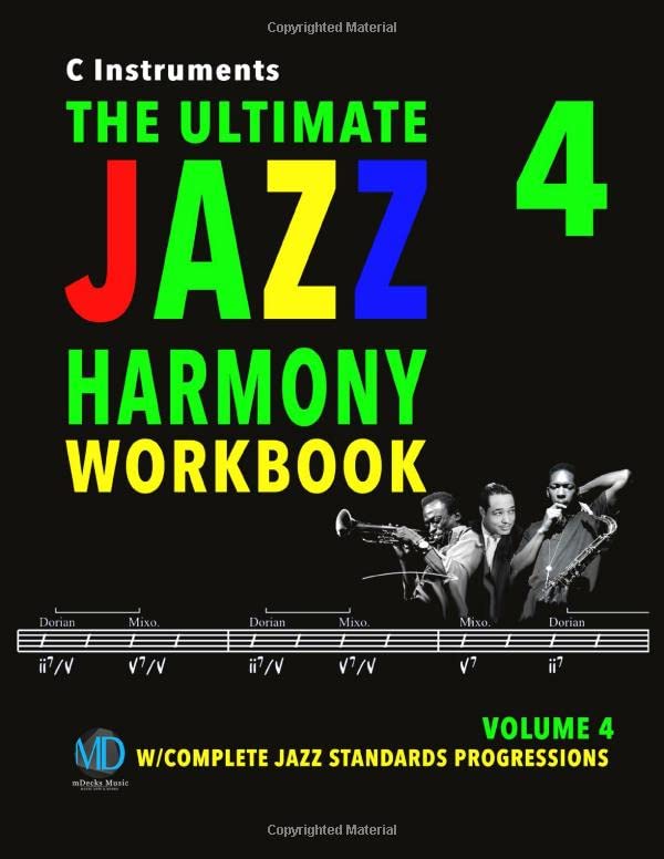 Jazz Harmony Workbook Vol 4 C Instruments pour maîtriser les grilles de jazz