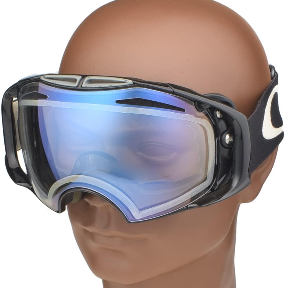 【美品】OAKLEY スノーゴーグル エアブレイク 交換レンズ付き Oakley Airbrake® L Snow Goggles - Jet Black - Prizm Snow