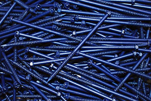 50 PCS Hex Washer Head 1/4 x 5 Concrete Masonry Screws Tapcon Anchor 5/16