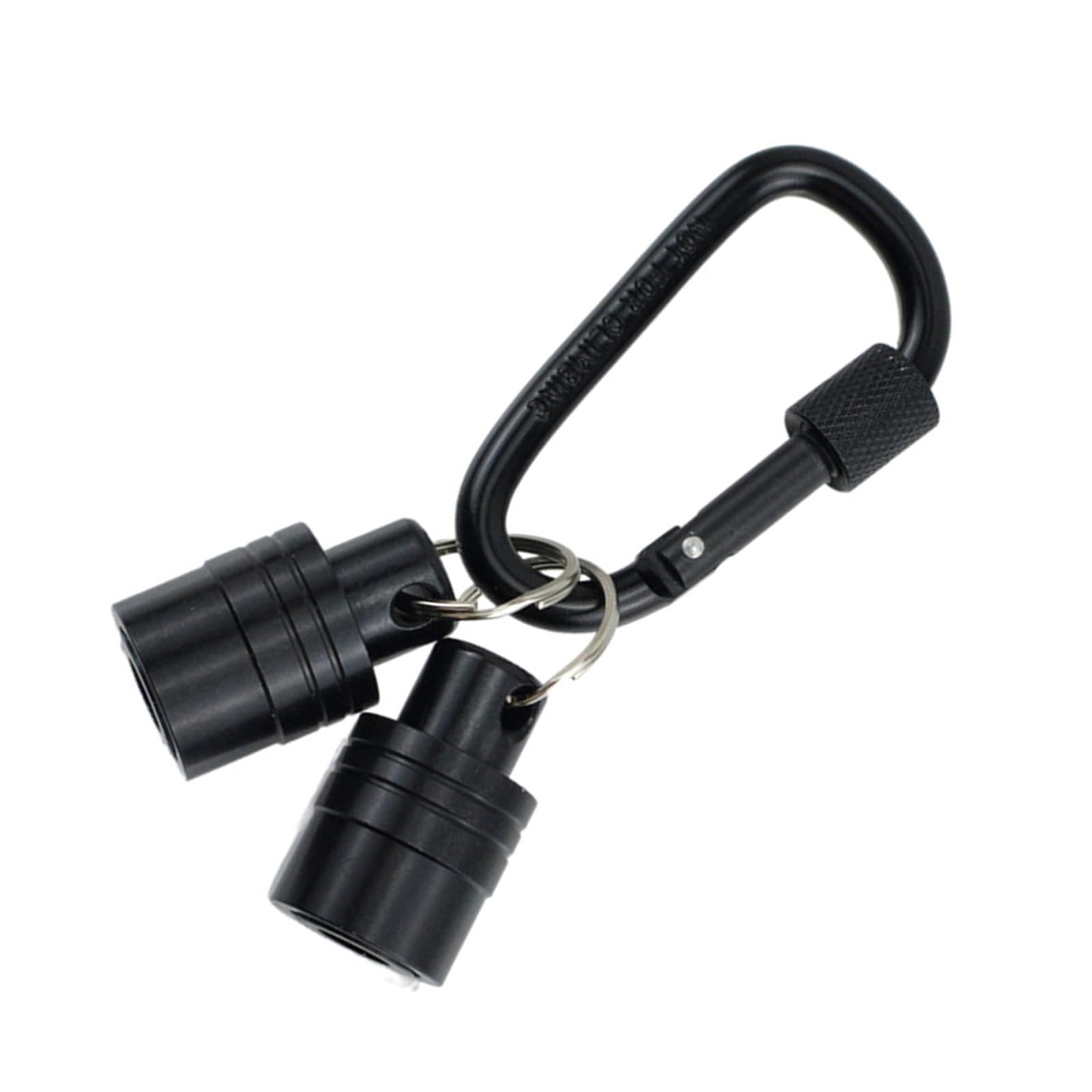 Quick Changes Drill Bit Holders with Carabiners, 1 / 4inch Shanks Chain Portable Tool Shanks