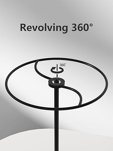 Miniatura 10 de Sunglasses Holder Stand 360 Rotating, Eyeglasses Display Rack,Eyewear room Tabletop Glasses Storage Organizer (Acrylic, Round)