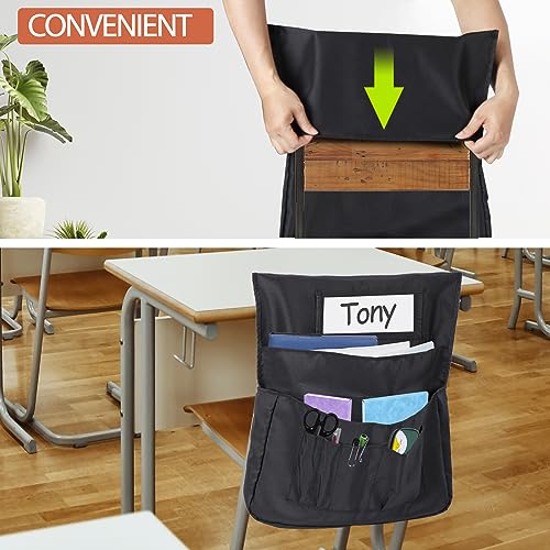 Toriexon 24 Packs Chair Pockets,18 Inch Chairback Buddy