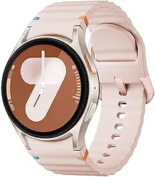 Pulseira esportiva para Samsung Galaxy Watch 7 6 5 de 40 mm e 44 mm, pulseira de silicone macio sem lacunas para Samsung Galaxy Watch 4/FE de 40 mm e 44 mm/4e 6 Classic 47 mm, 43 mm, 46 mm, 42 mm/5