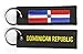 Produktbild FLAGGENMAE Schlüsselanhänger Dominikanische Republik Fahne Flagge