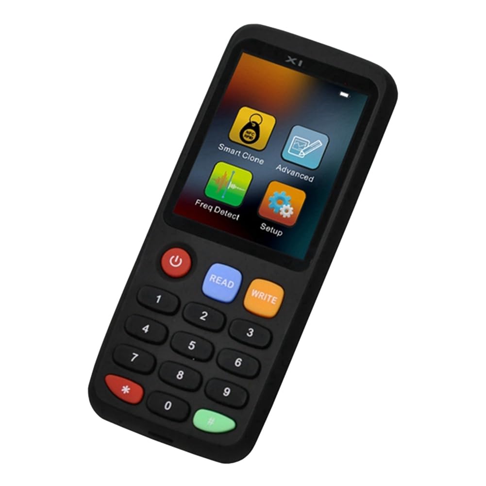 X7 RFID Smart Chip NFC Décodeur Duplicateur Lecteur Écrivain + 5xCUID/UID Porte-Clés Étiquette Copieur 125KHz 13.56MHz Badge Clone Carte