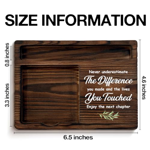 coworker gifts for women men retirement new job going away leaving gifts for coworker boss leader friends never underestimate the difference you made sticky note holder