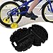 Vaveren 2Pcs Kids Bike Pedals Children Bike Flat Pedal Set Quick Installation Lightweight Universal Cycling Foot Pedal Replaces Part