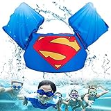 Enfants Gilet de Flottement de Natation, Gilet Brassard, Veste d'Entraînement de Natation, Brassard Piscine Enfant, Aides à La Formation de Natation, pour Garçons/Filles de 2 à 6 Ans, 10 à 25 kg
