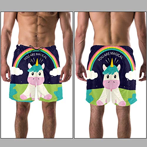 Eslifey Costume da bagno elastico con motivo