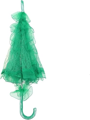 Miniatura 3 de BESTOYARD Paraguas de encaje de algodón con encaje, paraguas vintage para boda, paraguas de novia de flores, sombrillas de encaje bordado, paraguas