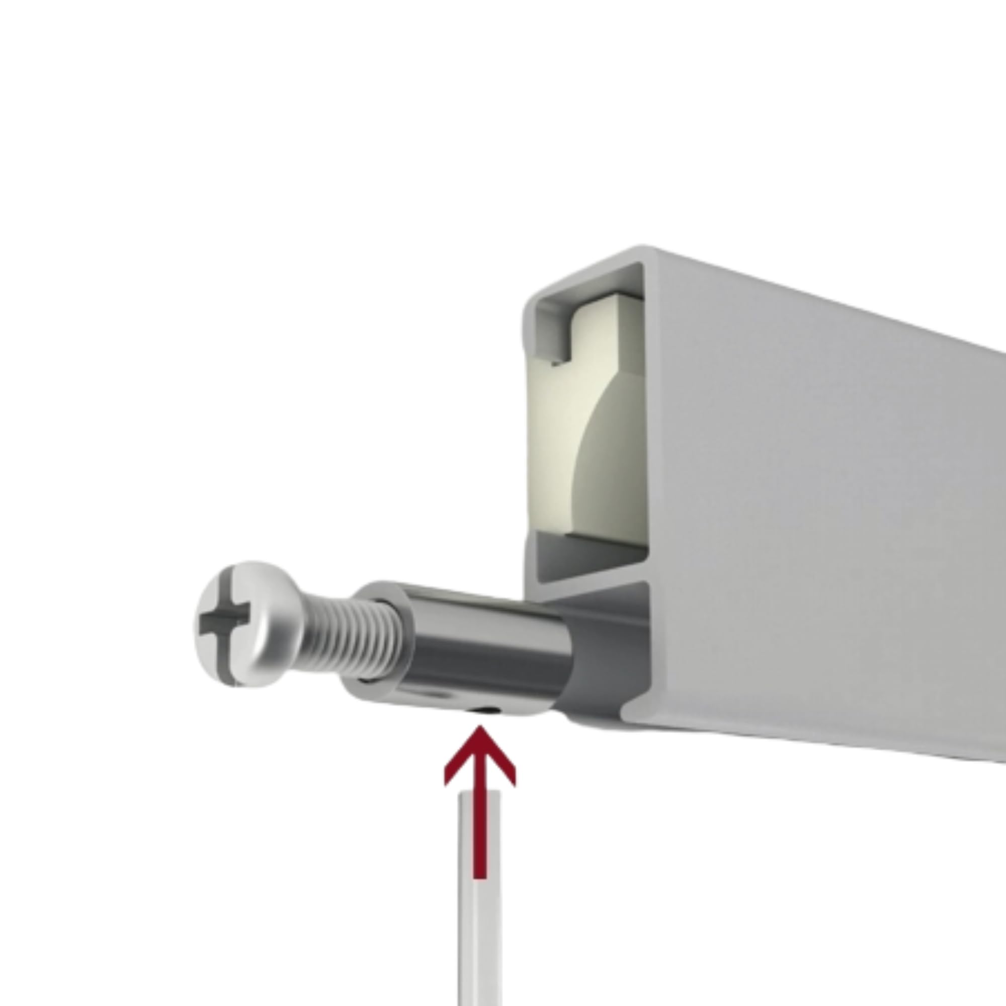 Kit Cuelga Fast - Sistema para Colgar Cuadros | Uso Doméstico | Soporta hasta 9 kg | Altura Regulable sin Herramientas | Incluye Carril Guía, Nylon 2 m y Gancho Fast (Kit Cuelga Rápido, 10, Unidad)