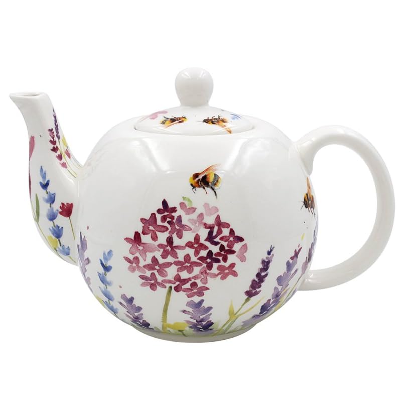 Théière En Porcelaine Fine Macneil Studios - Sans Passoire - Design élégant - Pour Maison Et Extérieur