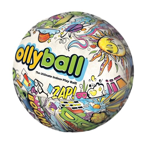 Ollyball La Pelota para Toda la Familia para Jugar y Pintar Dentro de casa sin Romper Nada