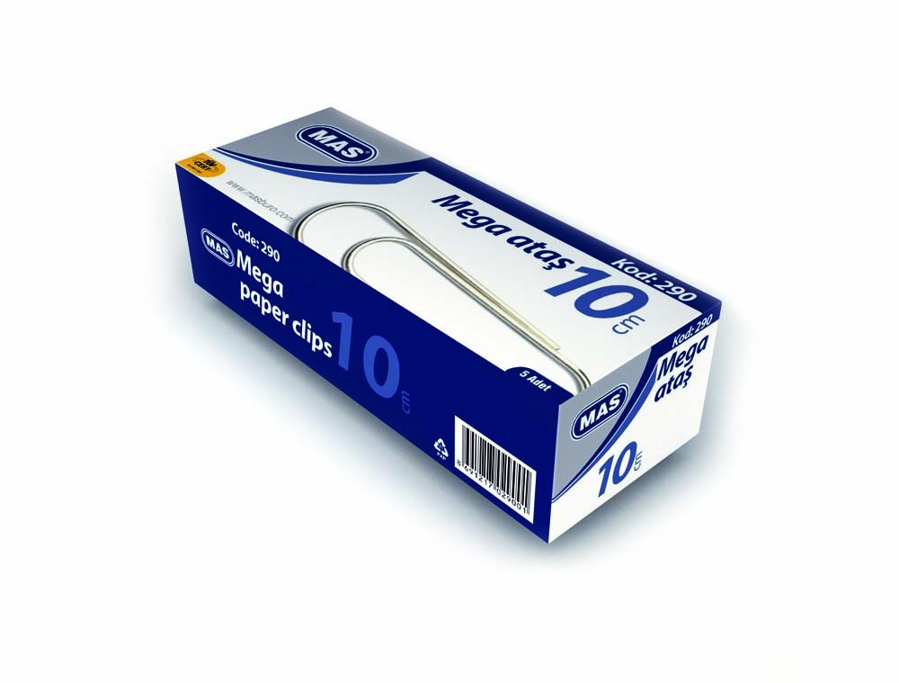 Klipsy 10 cm # 10 VPE: 2 szt. Klipsy do segregatora dokumentów biurowych Jumbo