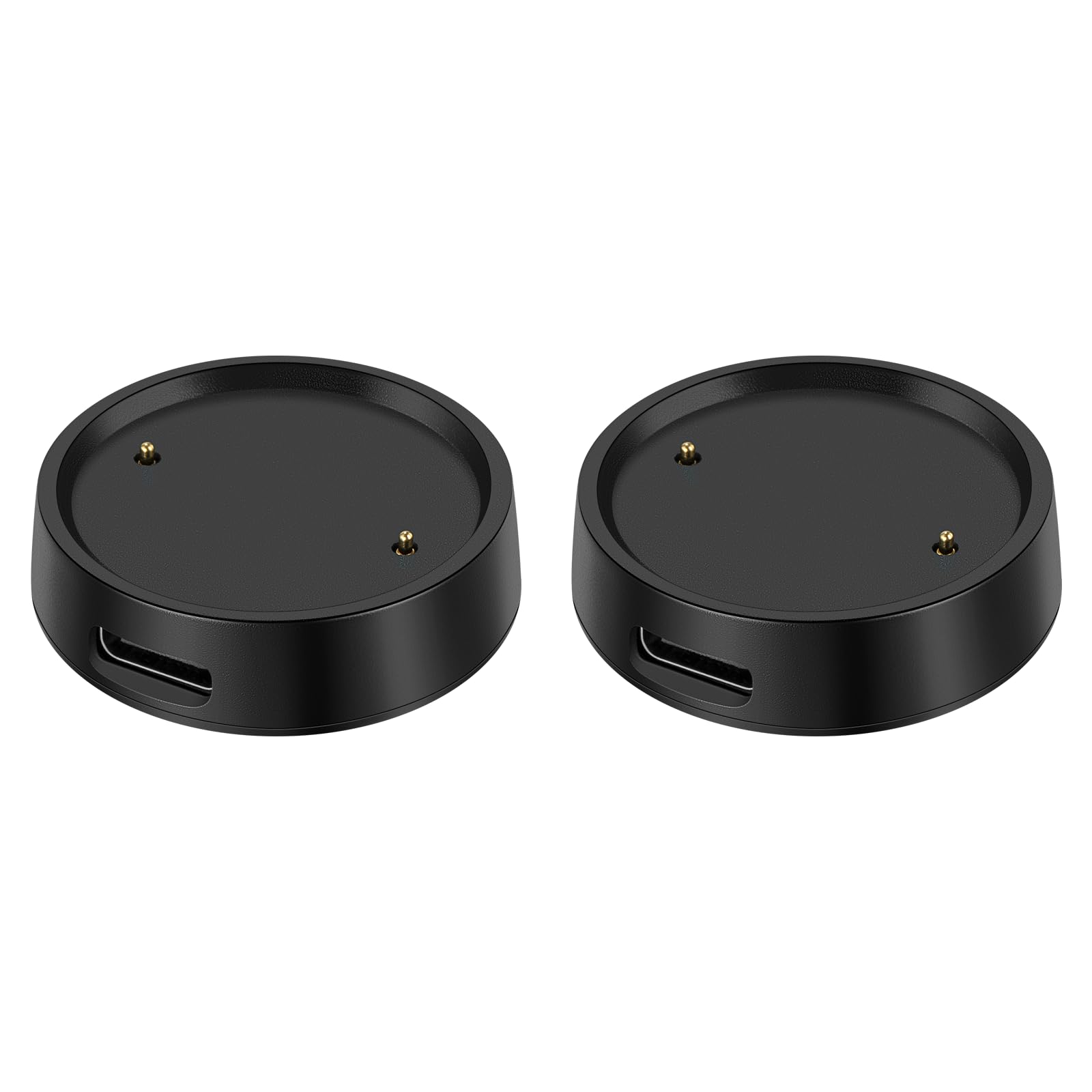 USB-C Magnetic Charger Dock for Amazfit Bip 6 / Active 2 (Round & Square), 2-Pack
