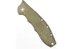 Micarta Handle Patch for Zero Tolerance 0562CF Knife - Elevate Your Grip