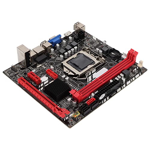 Dpofirs B75M Computer Motherboard, Micro ATX Gaming Motherboard For Corei7, i5, i3, LGA1155, SATA3.0x1, SATA2.0x3, PCI E8Xx1