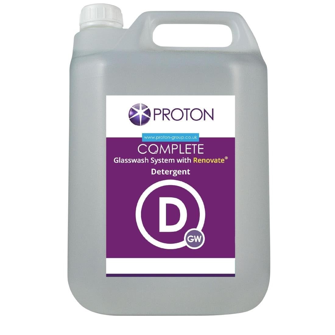 Proton Grey Complete Glasswash Detergent (2X5ltr)