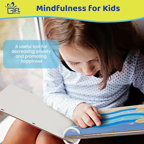 GiftAmaz Multi-Sensory Mindful Maze Boards, Textured Sensory Calming Toys for Kid, Finger Path Breathing Board, Calming Corner Items Social Emotional Learning, Mindful Sensory Cardboard Box for Kid 3+ - Image 6