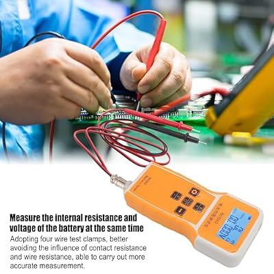 Rc3563 Battery Tester Vehicle LCD Probe for Test Probe Battery Internal Tester Testing Probe Tester Probe for Lithium Battery Internal for Test Instrument