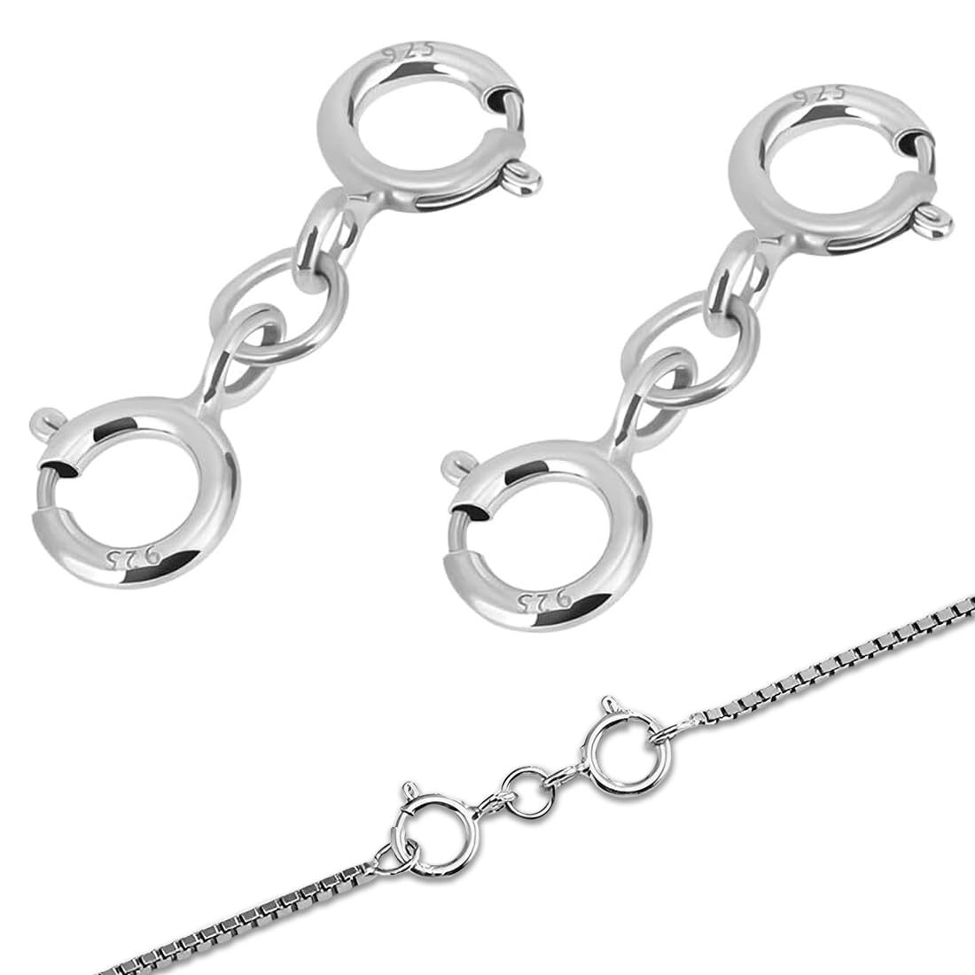 Prolunga A Catena In Alluminio Ultracompatta Universale - Foto 13