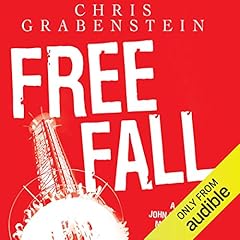 Free Fall Audiolibro Por Chris Grabenstein arte de portada
