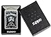Zippo Jack Daniels Street Chrome Pocket Lighter