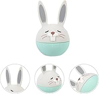 Vista 8 de Toyvian Cute Mechanical Kitchen Timer Baking Timer Small Rabbit Design Thin Green for Cooking Time Management and Classroom Use