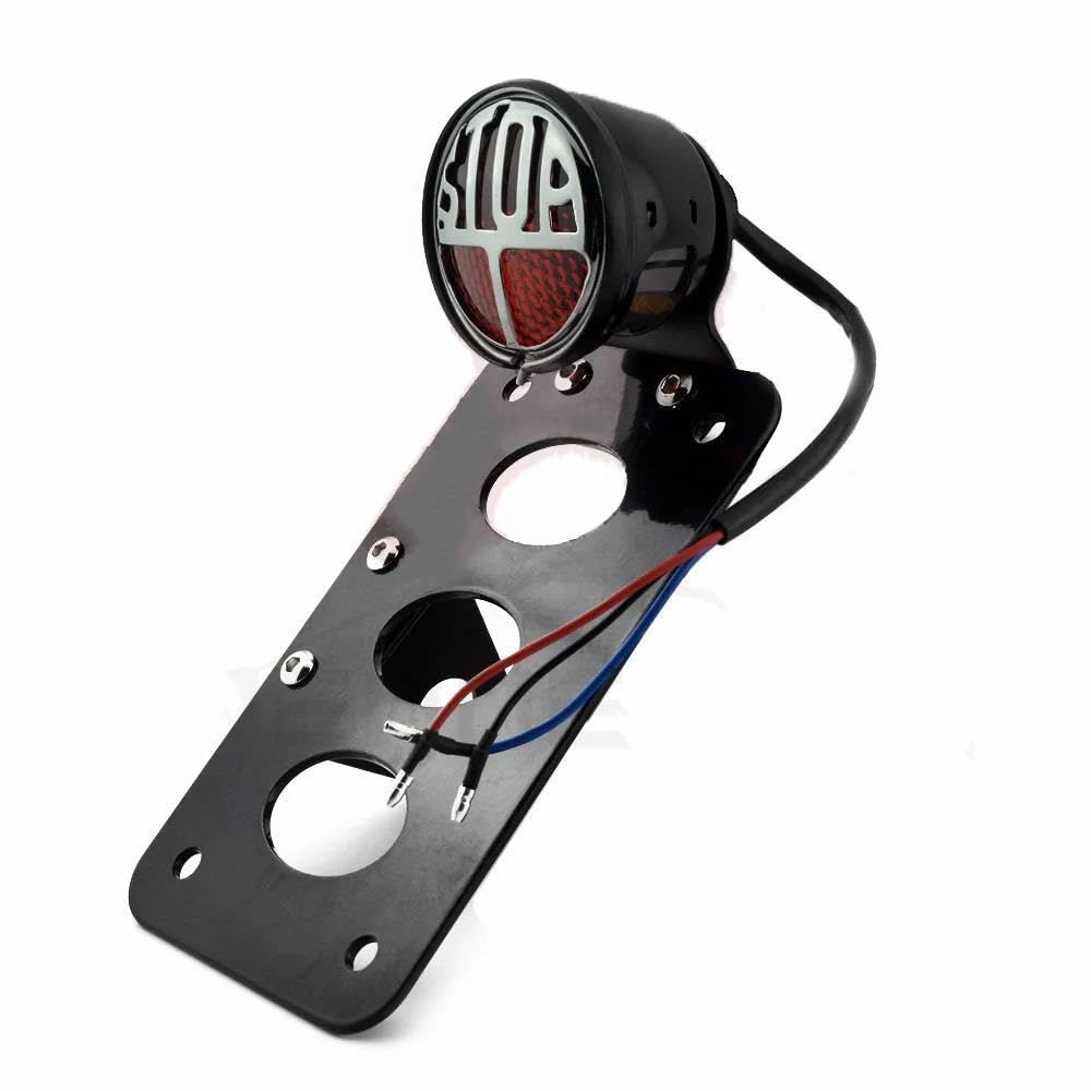 Dla Motocykli Harley Sportster Choppers Bobber Y&AMAHA Uchwyt Tablicy Rejestracyjnej Z Boku wspornik tablicy rejestracyjnej motocykla(A set)