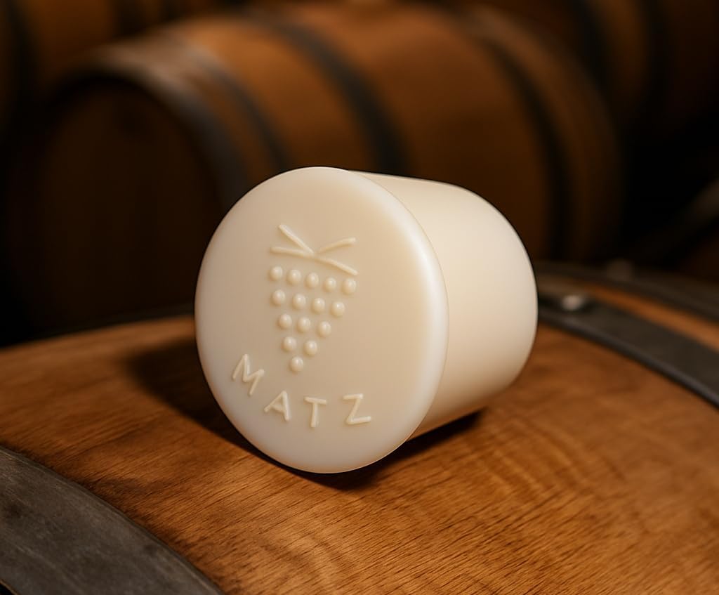 2" Silicone Bung with Grab Ring- Burgundy, White, Green - 10 Packs (2" White Bung)