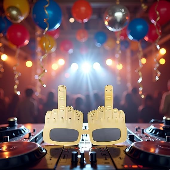 Wwyan Tricky Middle Finger Sunglasses - Image 2