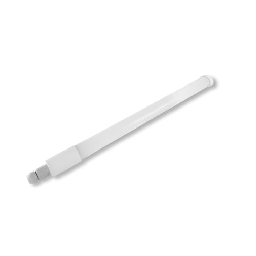 REV Feuchtraumleuchte LED Slim Pro - 60cm, IP65, 18W, 1800lm, ideal als Wand- oder Deckenlampe - Werkstattlampe, Kellerlampe, weiß