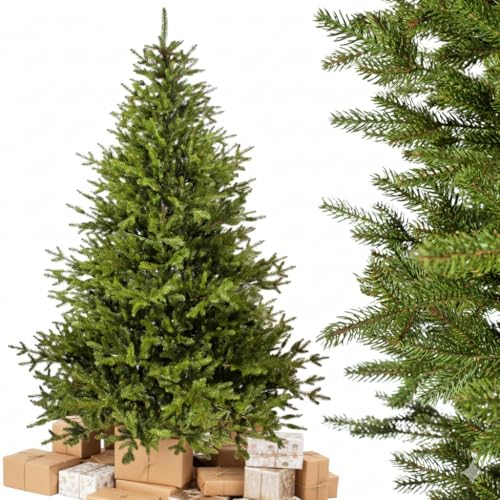 Evergreen Tree® Künstlicher Weihnachtsbaum 210 cm - 100% Spritzguss...