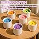 MXYZQDE 12 PCS Farbpigmente Für Gießpulver, 10ml Farbe Für Gießpulver, DIY Colored Pigment Creative Design for Crafts Raysin Gießpulver Für ArtHandmade Project Vibrant Colors Für Artists and Crafters