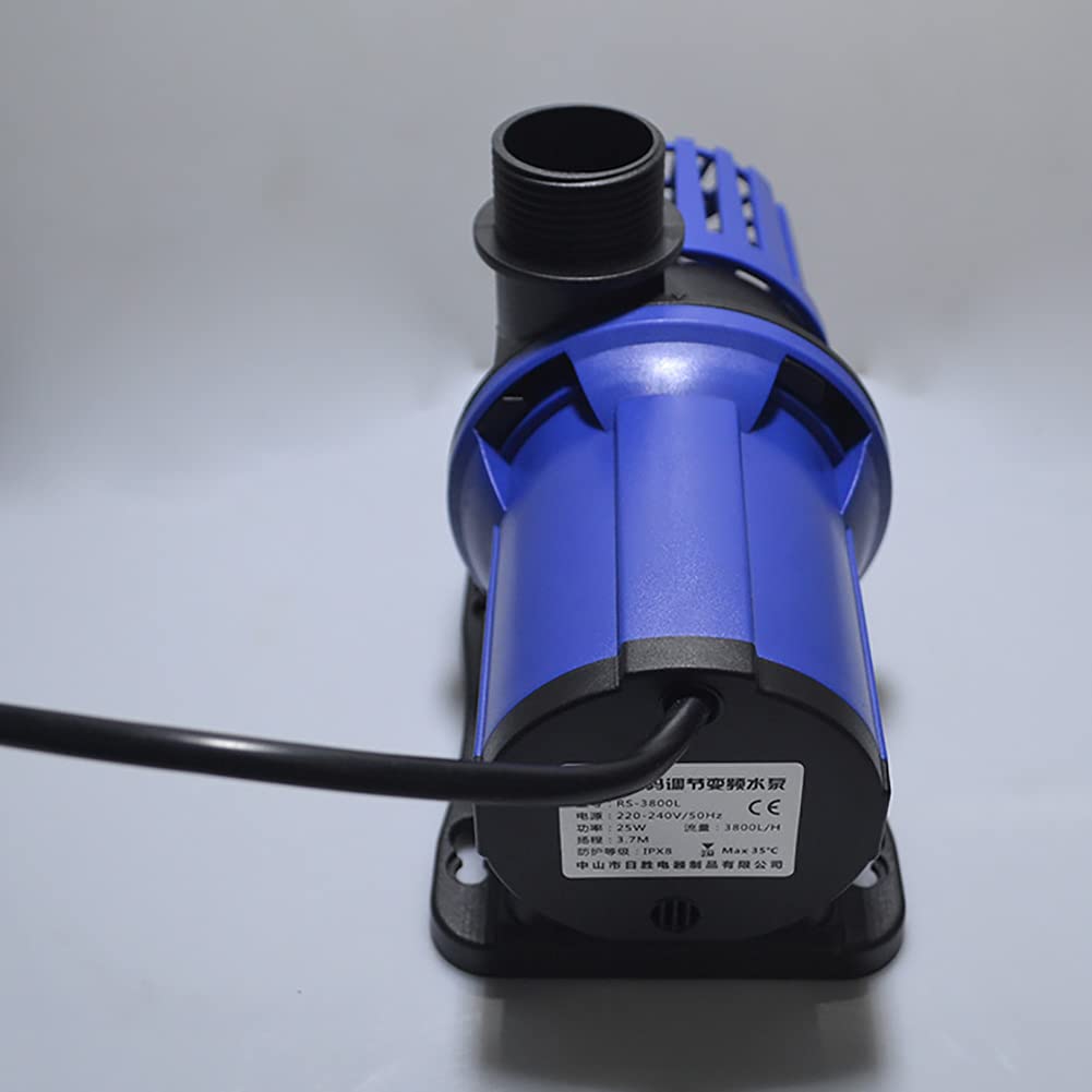 H&RB Bomba de Agua de Acuario, Bomba de Agua Sumergible para Tanque de Peces, Acuario, Bombas para fuentesEstanque Bomba para diseño de Fuentes de jardín,RS6800L
