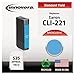 Innovera Remanufactured Ink Cartridge-Replacement for 2947B001 (Cli-221) Cyan