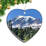 América Estados Unidos Parque Nacional Monte Rainier Ashford Navidad Adornos.