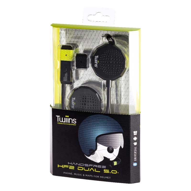 TWIINS Kit INTERFONO HANDSFREE HF2 Dual 5.0, KTW0062