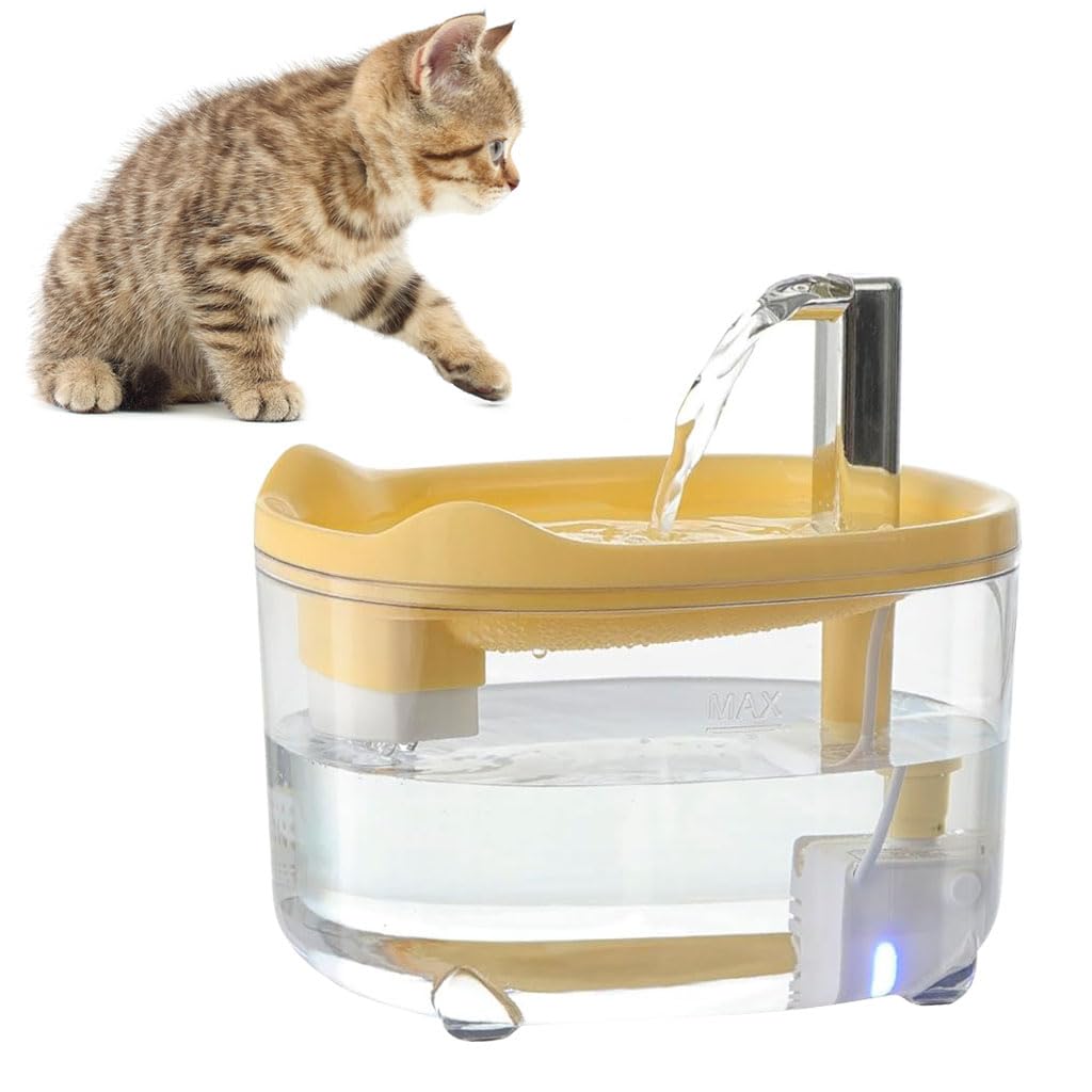 See full amazon price history chart for Qpets® Cat Water Fountain, 1.5L Silent Cat Water Fountain with Integrated Filteration & Circulation System Cat Water Fountain Safe Automatic Shut-Off Plug and Go Cat Water Fountain, 19x15.5x17.5cm Qpets® Cat Water Fountain, 1.5L Silent Cat Water Fountain with Integrated Filteration & Circulation System Cat Water Fountain Safe Automatic Shut-Off Plug and Go Cat Water Fountain, 19x15.5x17.5cm (B0DC68362T) Amazon Price History, Amazon Price Tracker