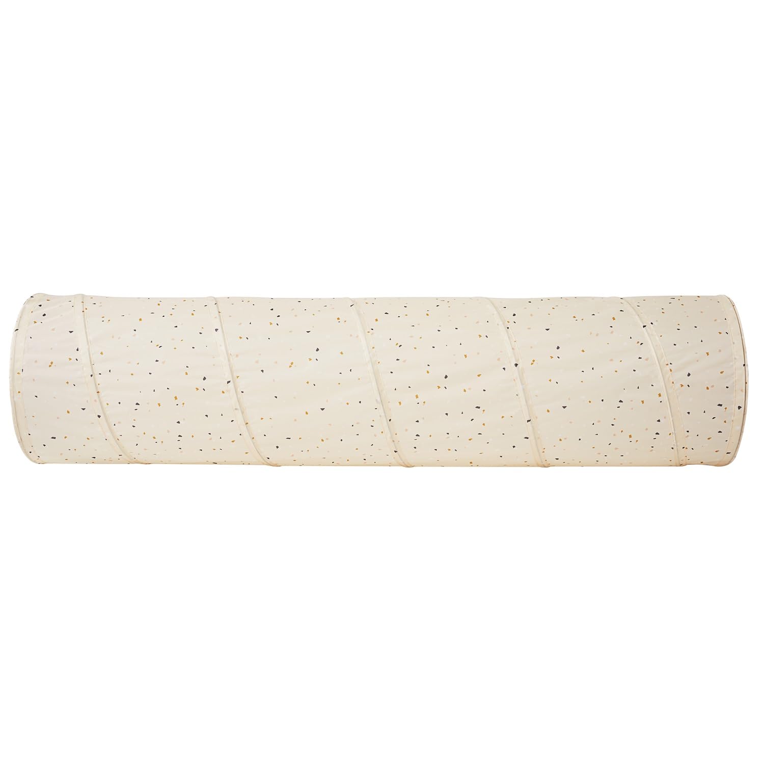3 Sprouts - Krabbeltunnel für Kinder ab 1 Jahr – Spieltunnel Indoor & Outdoor - Terrazzo Beige